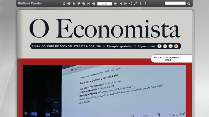 Entrevista en O Economista · Colegio Economistas A Coruña — Antonio Fernandes, experto en ciberseguridad, en O Economista