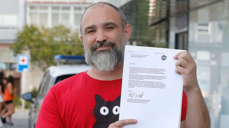 La NASA y el Bug Bounty — Antonio Fernandes, experto en ciberseguridad, en La Voz de Galicia