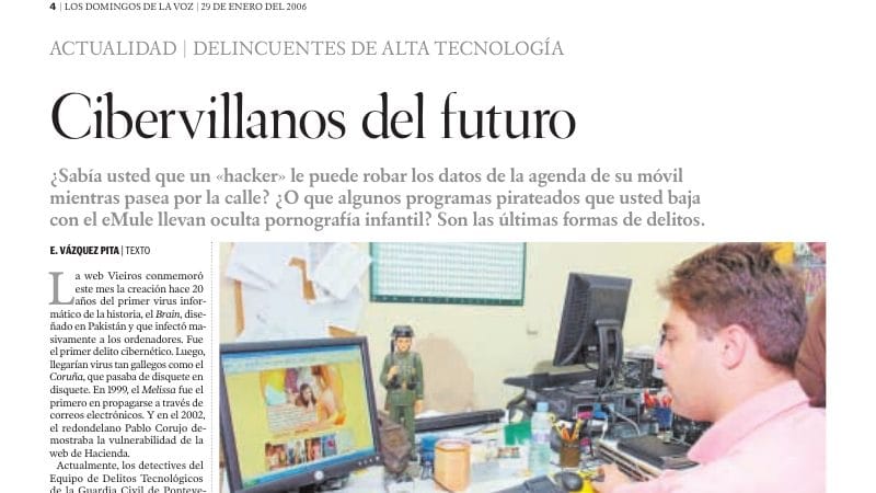 Las redes wireless de Vigo son inseguras — Antonio Fernandes, experto en ciberseguridad, en Documento
