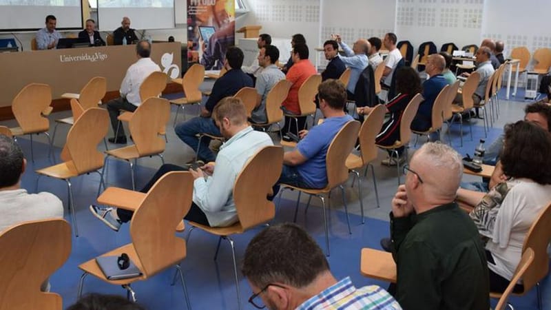 Los alumnos del curso en ciberseguridad industrial — Antonio Fernandes, experto en ciberseguridad, en Faro de Vigo